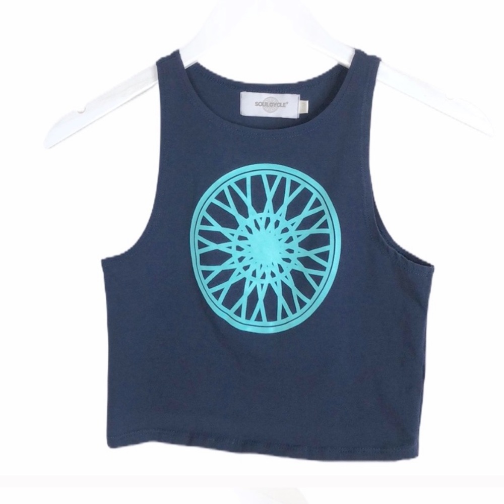 SOULCYCLE • NWOT Stretch Crop Top